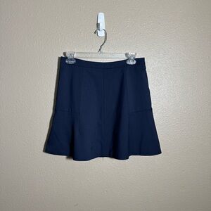 J. Crew Dark Blue A-Line Skirt